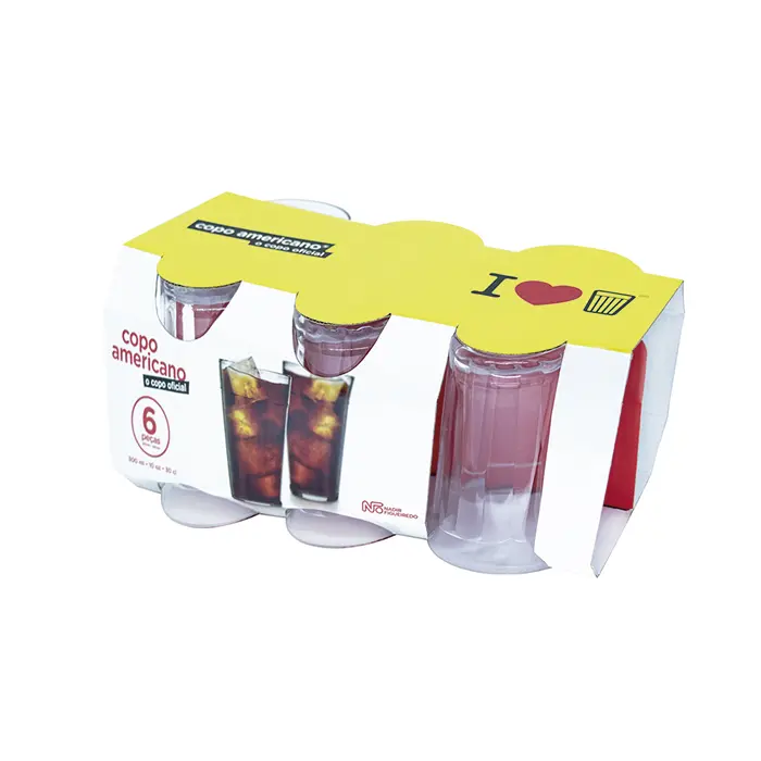 Jogo de Copo Americano Long Drink 300ml com 6 peças image number 2
