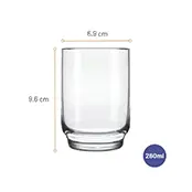 Copo para Suco Lights Nadir 260ml
