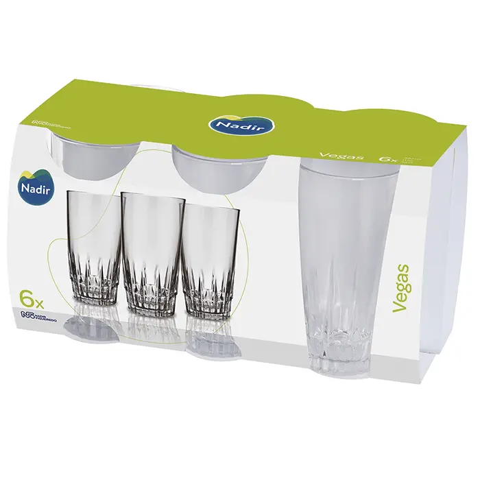 Jogo de Copos Long Drink Vegas Nadir 330ml com 6 peças image number 2