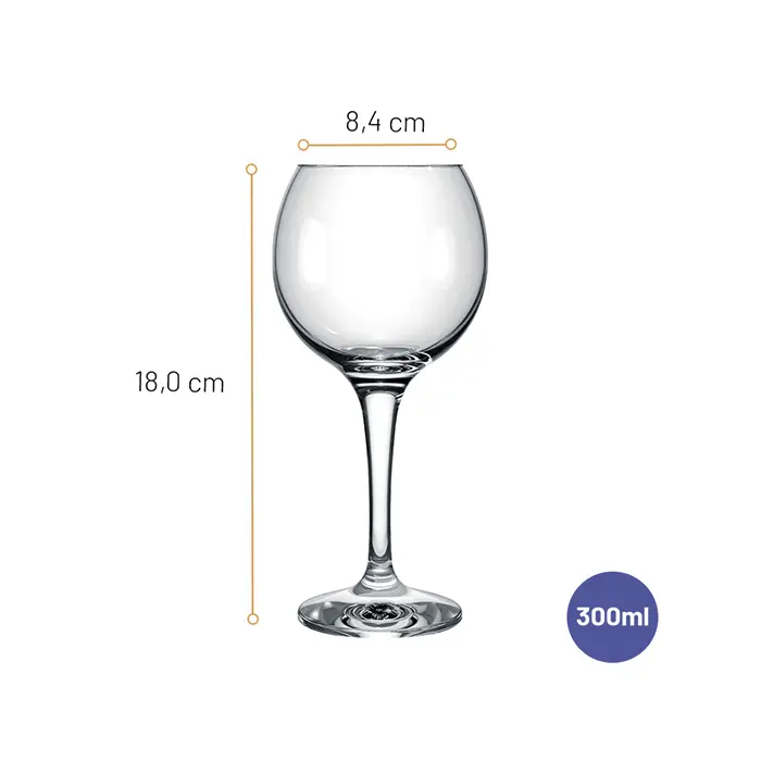 Jogo de Taças para vinho Celebra Nadir 300ml com 6 peças image number 1