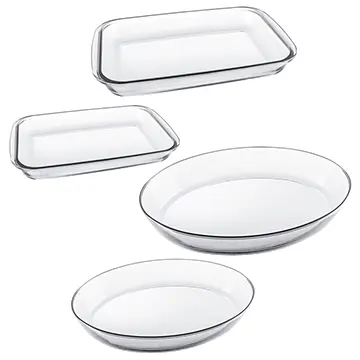 Conjunto Assadeiras Clássicas Marinex 4 Peças