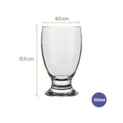 Jogo de Taças para Cerveja Rio Nadir 350ml com 6 peças