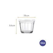 Tigela Copo Americano de 150ml com Tampa Plástica
