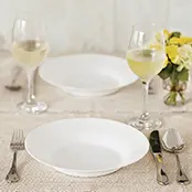 Prato Menu Nadir Opaline 23cm