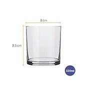 Copo Rocks Cylinder Nadir - 320ml