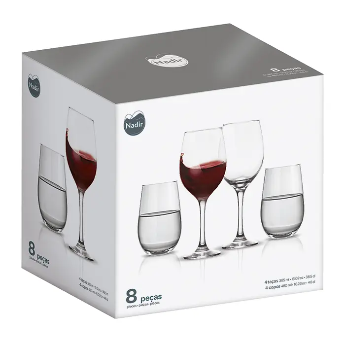 Conjunto para Vinho Dubai Barone Nadir 8 peças image number 1