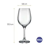 Taça para Degustação Barone Nadir 600ml