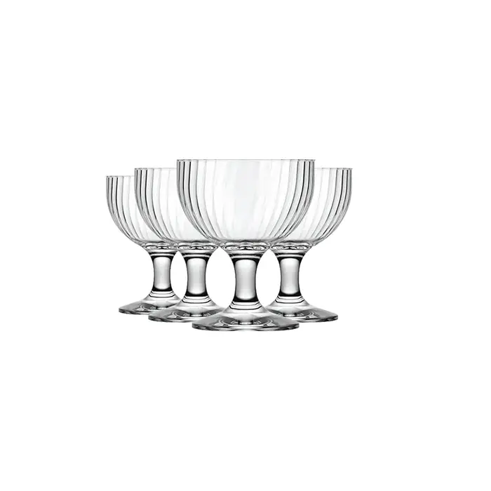 Jogo de Taças para Sobremesa Fiore Nadir 285ml com 4 peças