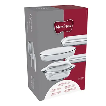 Conjunto Assadeiras Marinex Celebrity 5 peças