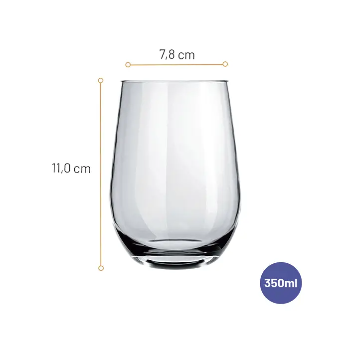 Jogo de Copos Multiuso Dubai Nadir 350ml com 6 peças image number 1