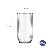 Copo Long Drink Fiore Nadir 315ml