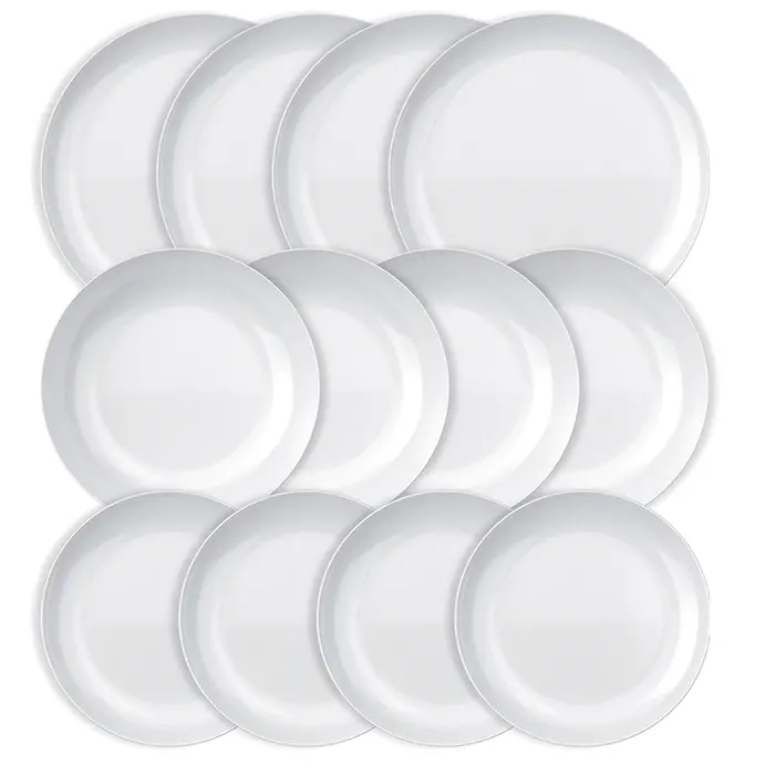 Aparelho de Jantar Blanc Nadir Opaline 12 peças image number 1