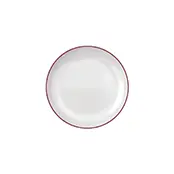Prato Sobremesa Blanc Nadir Opaline 19cm Coleção Verona