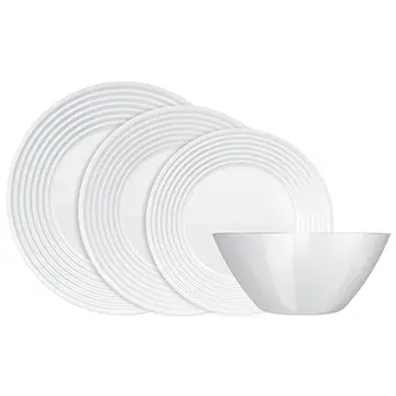 Aparelho de Jantar Saturno 16 peças Nadir Opaline