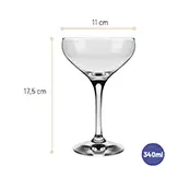 Taça para Coquetel Mistic Nadir 340ml