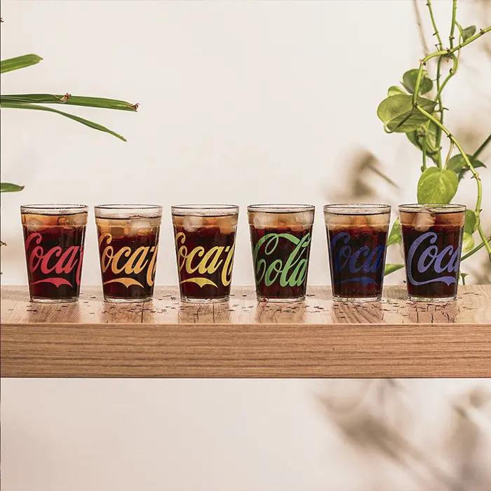 Jogo de Copo Americano Coca-Cola Pride 190ml com 6 peças image number 8