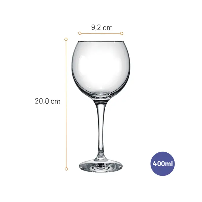Jogo de Taças para Vinho Celebra Nadir 400ml com 6 peças image number 1
