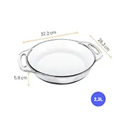 Assadeira Redonda Seletta Marinex 2,3L
