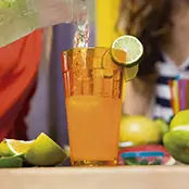 Jogo de Copo Americano Colors Long Drink 450ml com 12 peças
