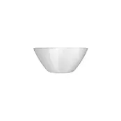 Saladeiras em Vidro Branco Nadir Opaline 390ml com 6 peças