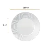 Aparelho de Jantar Saturno 16 peças Nadir Opaline