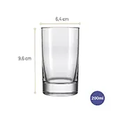 Copo para Suco Atol Nadir 200ml