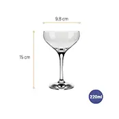 Taça para Coquetel Mistic Nadir 220ml