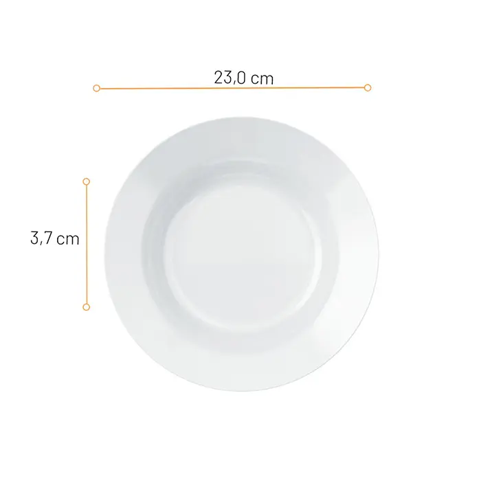 Aparelho de Jantar Menu Nadir Opaline 16 peças image number 2